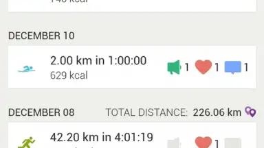 Endomondo Sports Tracker скриншот 3