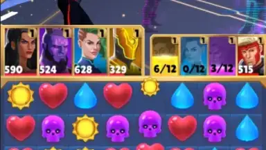 Puzzle Clash Heroes: Neolympia скриншот 6