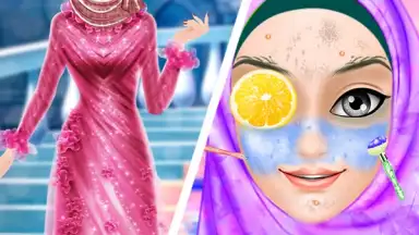 Hijab Girl Salon- Muslim Fashion Princess Makeover скриншот 4