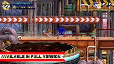 Sonic 4 Episode II THD Lite скриншот 5