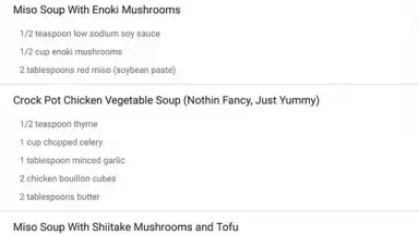 Soup Recipes скриншот 1
