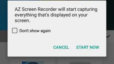 AZ Screen Recorder скриншот 9