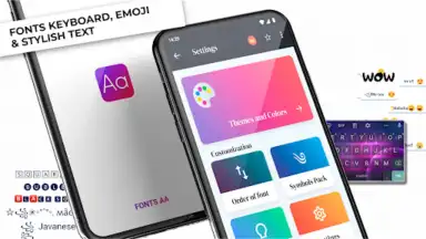 Fonts Aa - Keyboard Fonts Art скриншот 2