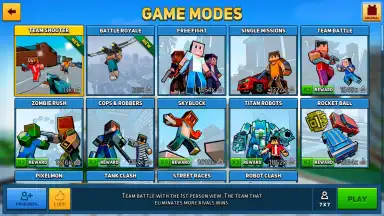 Block City Wars скриншот 2