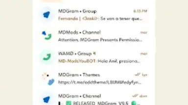 MDGram Messenger скриншот 5