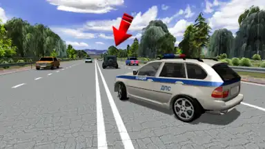 Traffic Cop Simulator 3D скриншот 3