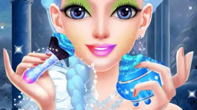 Ice Queen Makeup Dress Up скриншот 5