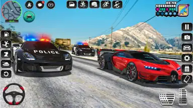 Police Thief Games: Cop Sim скриншот 4