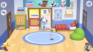 Talking Tom Town скриншот 4