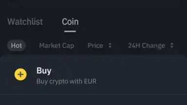 Binance скриншот 4