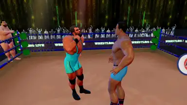 Tag Team Wrestling Games: Mega Cage Ring Fighting скриншот 1