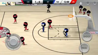Stickman Basketball 2017 скриншот 4