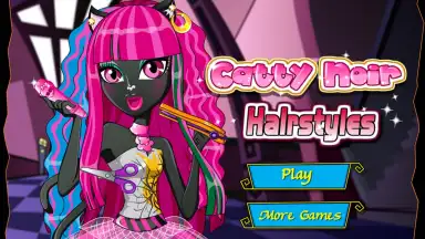 Monster Catty Noir Hair Salon скриншот 5
