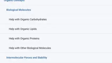 Organic Chemistry скриншот 4