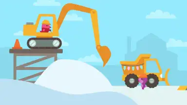 Sago Mini Holiday Trucks and Diggers скриншот 7