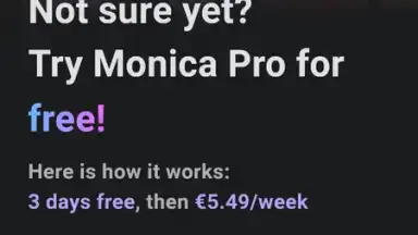 Monica AI скриншот 9