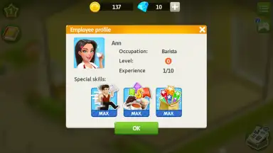 My Cafe: Recipes & Stories скриншот 3