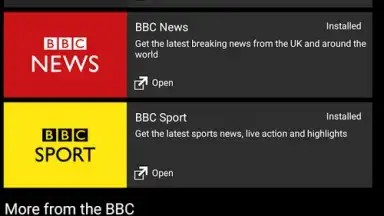 BBC Media Player скриншот 5