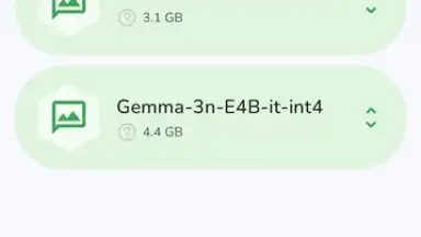 Google AI Edge Gallery скриншот 5