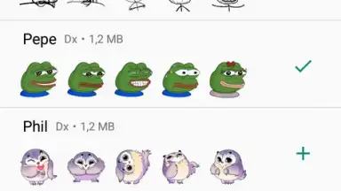 Stickers WhatsApp скриншот 5
