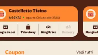 Burger King Italia скриншот 2