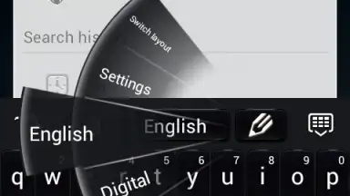 Black Style Keyboard скриншот 4