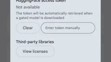Google AI Edge Gallery скриншот 14