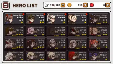 FANTASYxDUNGEONS скриншот 7