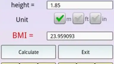 Health Calculator скриншот 4