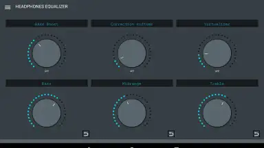 Headphones Equalizer скриншот 3