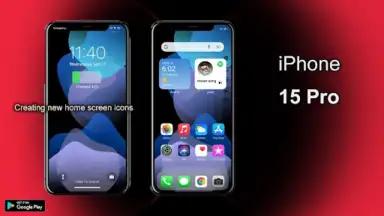 iOS Launcher: iPhone 15 Pro скриншот 1