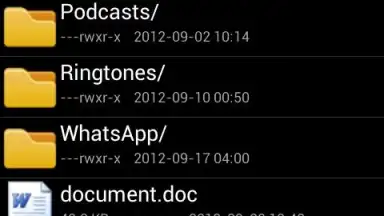 Root File Manager скриншот 1