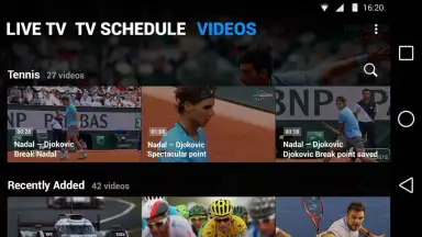 Eurosport Player скриншот 7