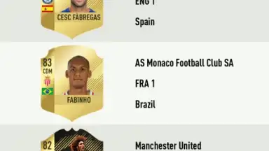 FUT 18 DRAFT скриншот 3