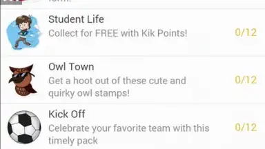 Kik Messenger скриншот 4