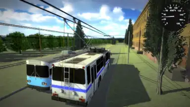 Micro-Trolleybus Simulator скриншот 1