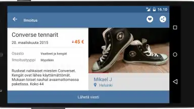 Tori.fi скриншот 4