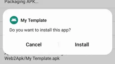 Website to App Converter скриншот 2
