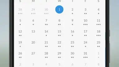 Календарь скриншот 2