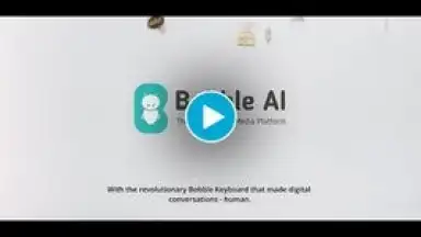 Bobble AI Keyboard скриншот 1