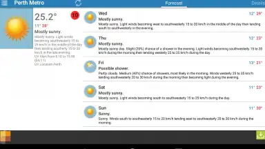 Au Weather Free скриншот 3