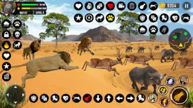 Lion Simulator Animal Games 3d скриншот 5