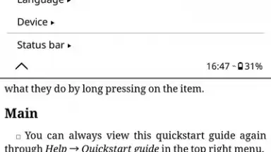 KOReader скриншот 3