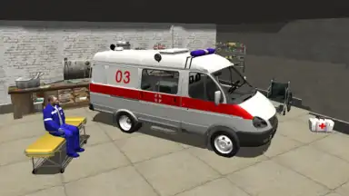 Ambulance Simulator 3D скриншот 6