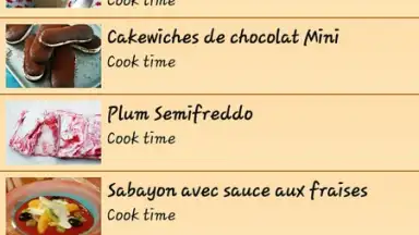 Recettes Dessert скриншот 4