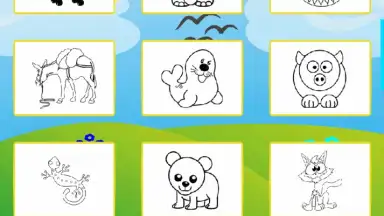 Зоопарк раскраски скриншот 6