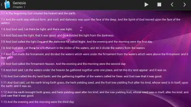 Holy Bible King James Version скриншот 12
