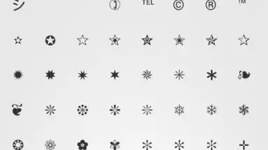 ASCII Text Symbols скриншот 2