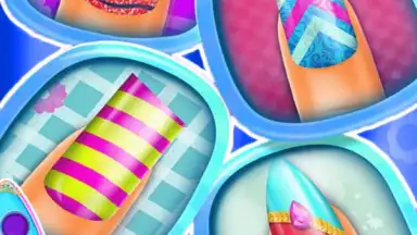 Blue Princess Makeup Salon Games For Girls скриншот 6