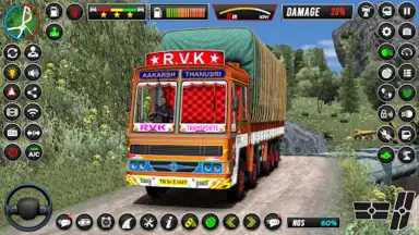 Indian Truck Cargo Lorry Games скриншот 3